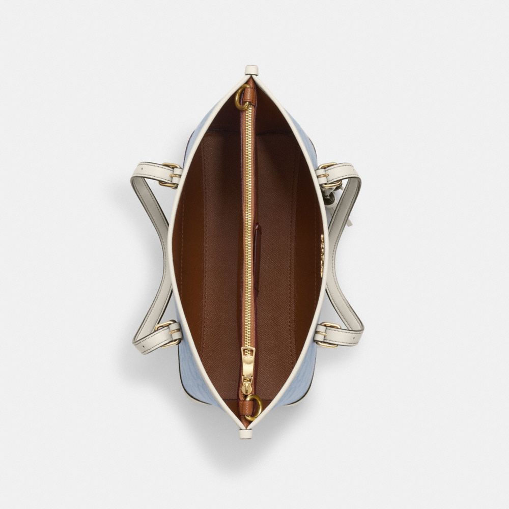 COACH Mollie Tote 25 In Signature Chambray