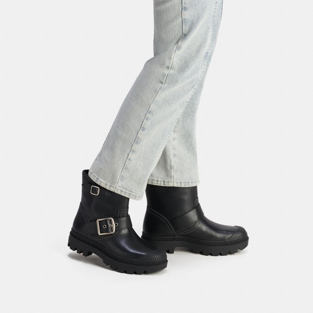 COACH Trooper Moto Boot