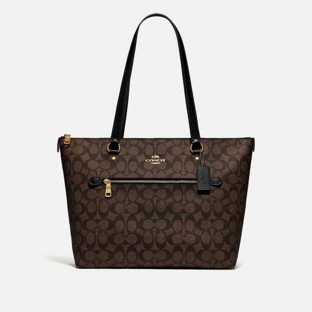 COACH® Outlet GALLERY TOTE IN SIGNATURE CANVAS