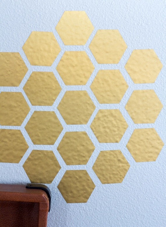 Hexagon Wall Decals