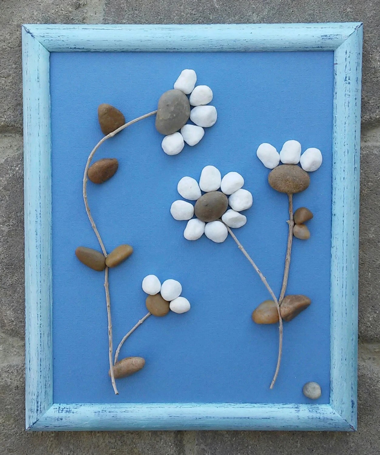 Pebble Art Rock Art Pebble Art Flowers Rock Art Flowers