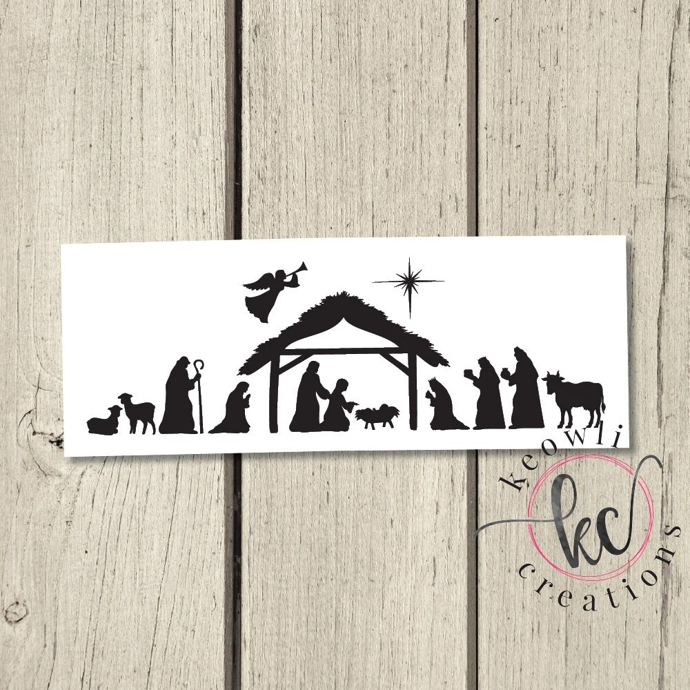 Vinyl Nativity SceneVINYL ONLY