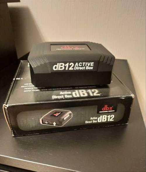 DBX dB12 Active Direct Box Festima.Ru Мониторинг объявлений