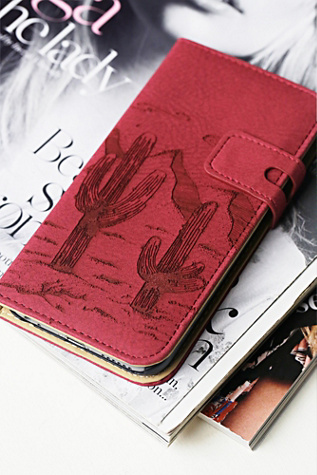 Understated Leather x Free People Icon Leather Iphone Case