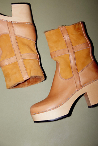 Swedish Hasbeens Hippie Clog Boot at Free People Clothing Boutique