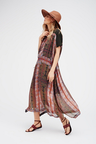 New Romantics New Romantics Gardenia Fog Dress at Free People Clothing