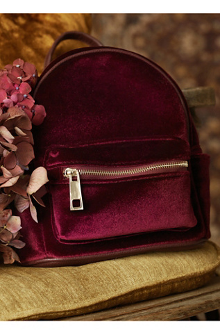 Night Fever Velvet Backpack at Free People Clothing Boutique