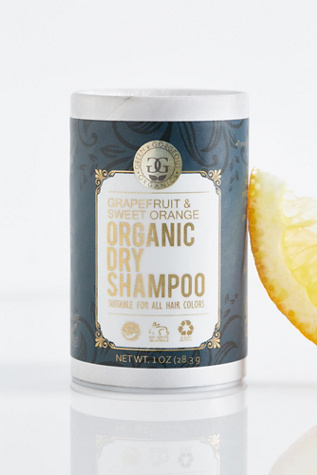 Green & Dry Shampoo Powder for Dark Brown Hair Travel Size