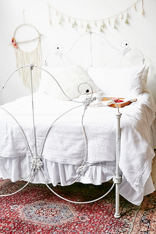 Vintage Loves Vintage Cast Iron Bed Frame at Free People Clothing Boutique