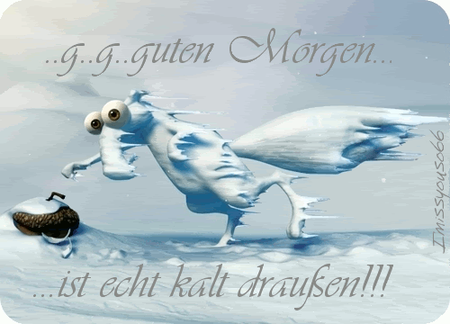 ..g..g..guten echt kalt draußen!!! Bild 17925