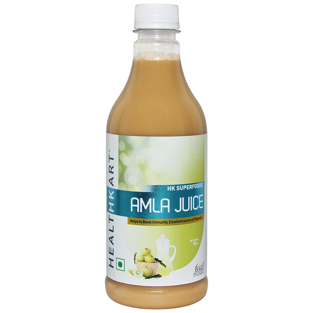 HealthKart Amla Juice, 0.5 L Unflavoured Online