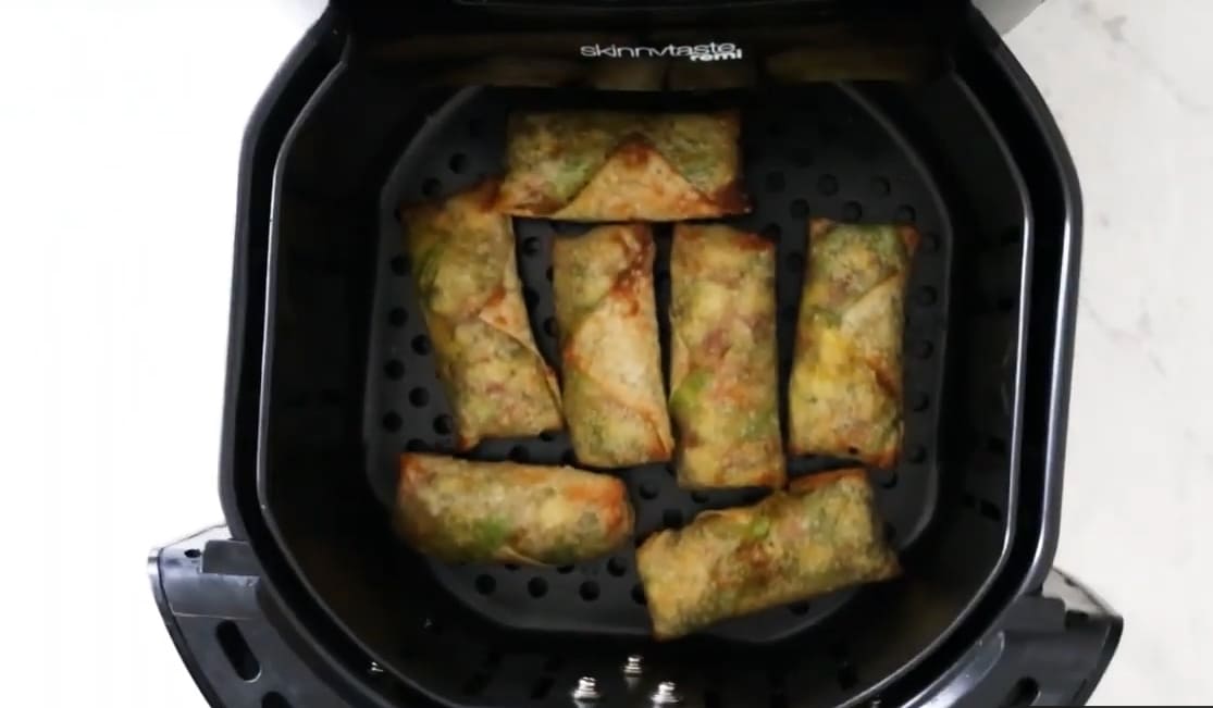 AIR FRYER AVOCADO SPINACH ARTICHOKE EGG ROLLS IRELOOP