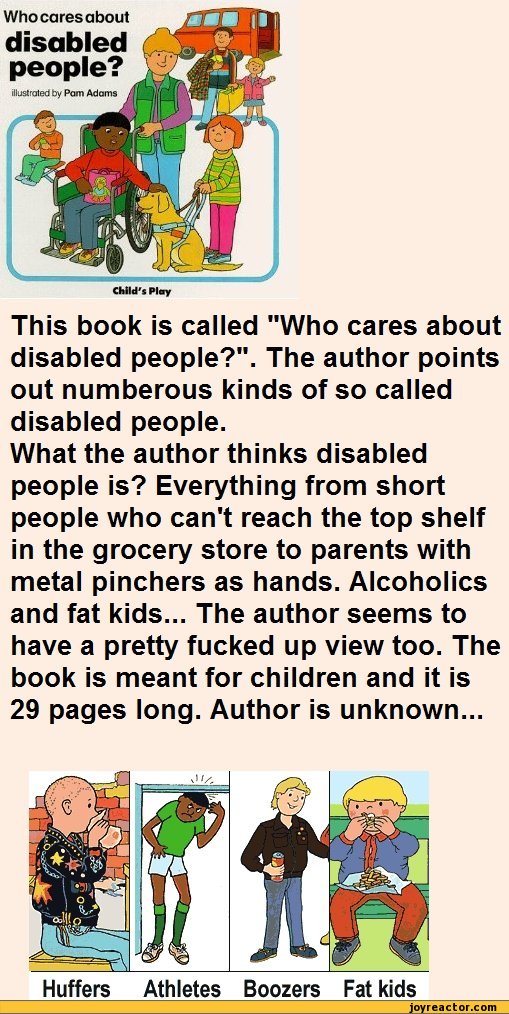 Who cares aboutdisabledpeople?illustrated by Pam