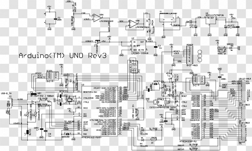 Arduino Uno Electrical Schematic - Wiring Diagram