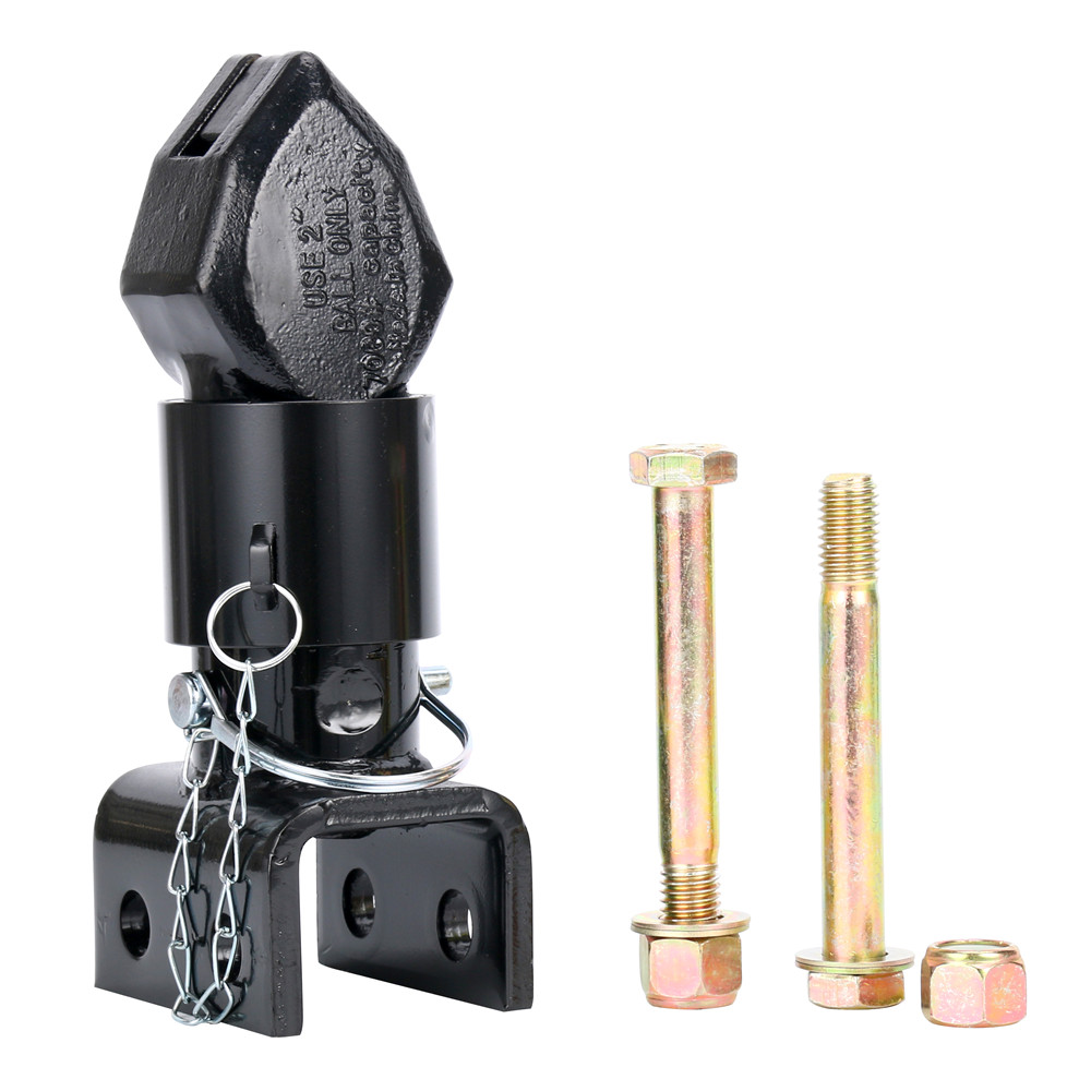 7,000 lbs Trailer Ajustable Straight Tongue Coupler Adjustable Hitch 2