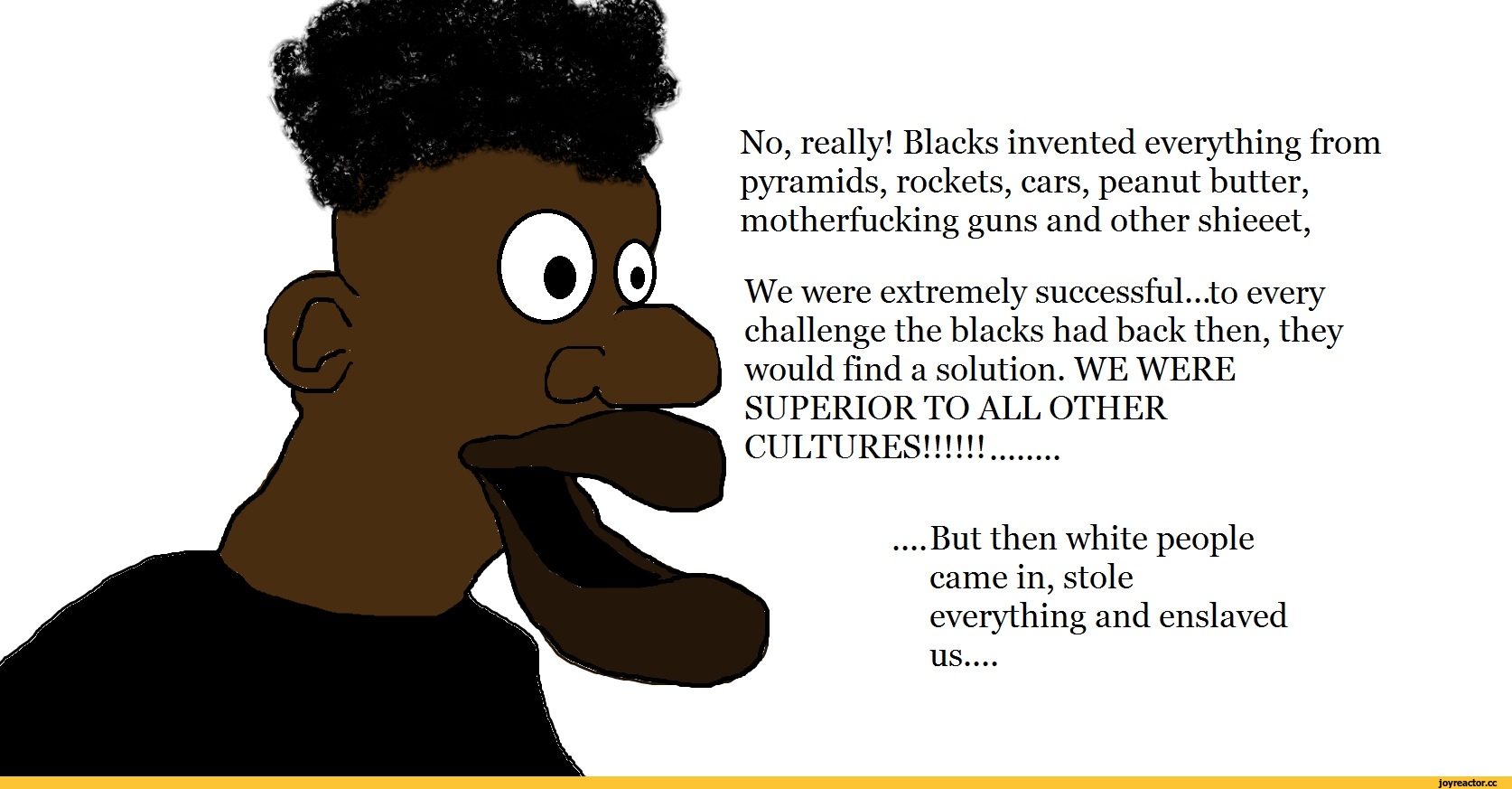 No, really! Blacks invented everything from pyramids, rockets, cars