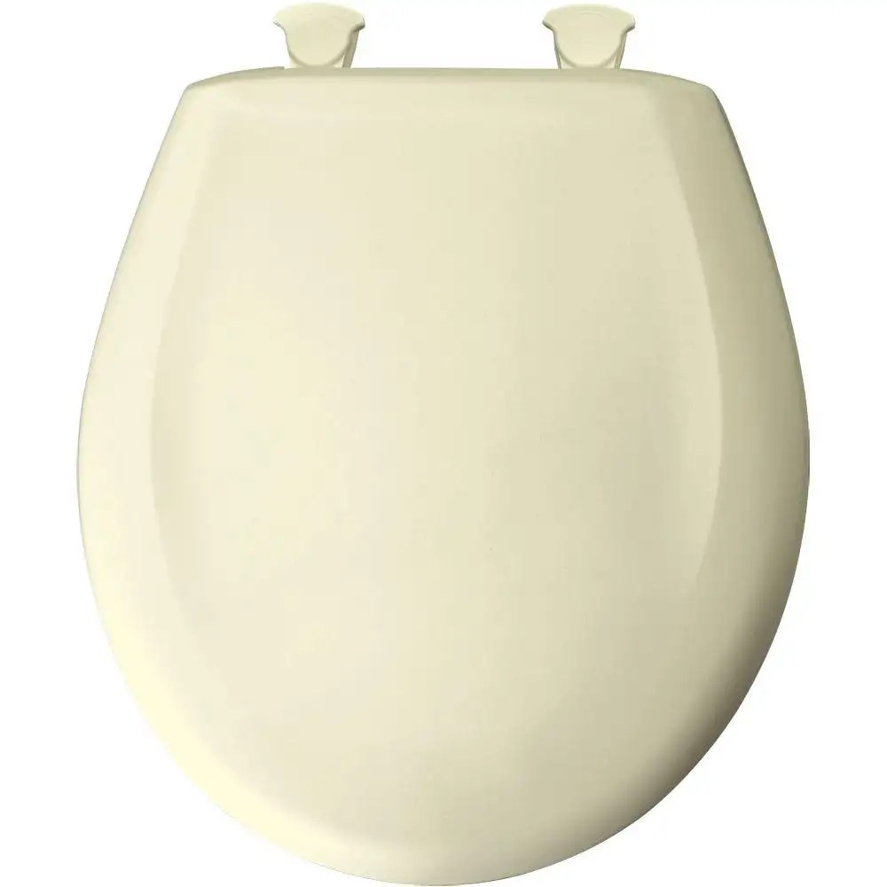 Church Bemis 200Slowt311 Round Plastic Toilet Seat Blonde Easy Close