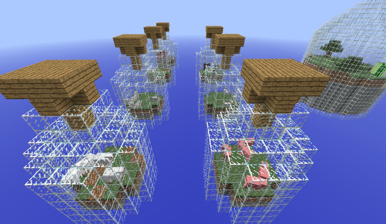 World In A Jar Map 1Minecraft