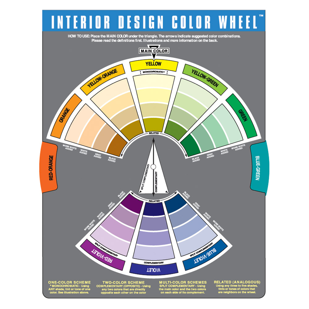 Departments The Color Wheel Company Interior Design Wheel