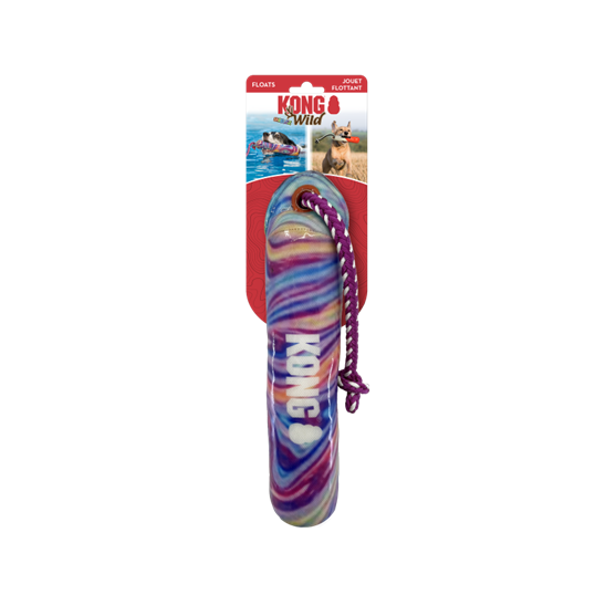 DEPARTMENTS Kong Wild Shieldz Tranning Dummy Swirl Small/Medium Dog Toy