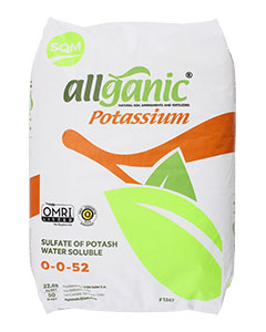 Allganic Potassium Sulfate Of Potash 0 0 52 50