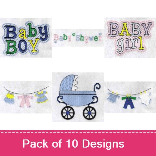 Babies Embroidery Designs AnnTheGran