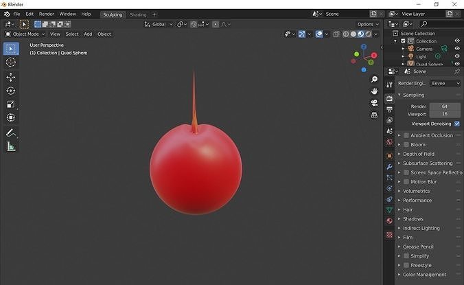 Apple Free 3d Model Cgtrader
