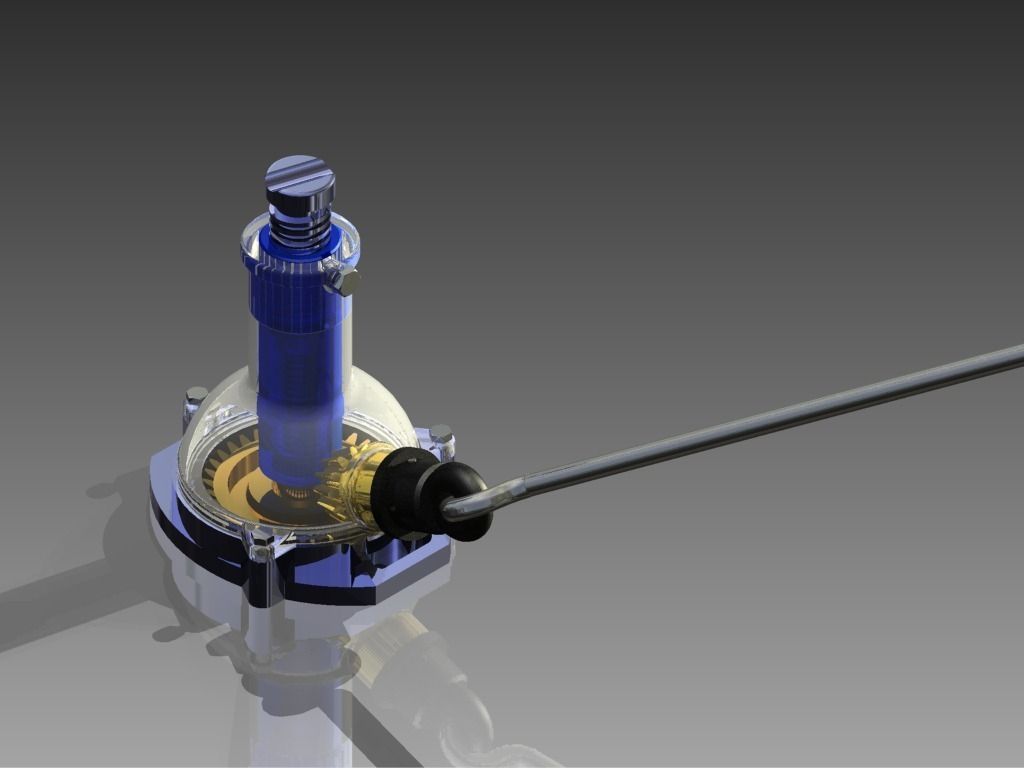 SCREW JACK free 3D Model IAM