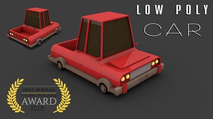 Low Poly Car Modeling Cinema 4D Tutorial CGTrader
