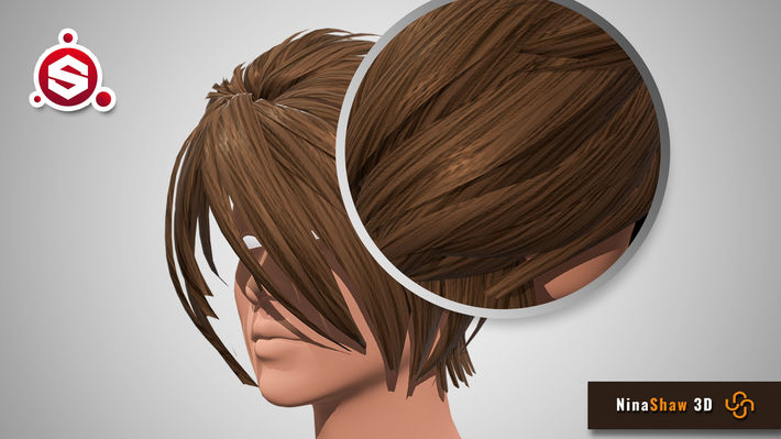 How to Texture Hair in Substance Painter CGTrader