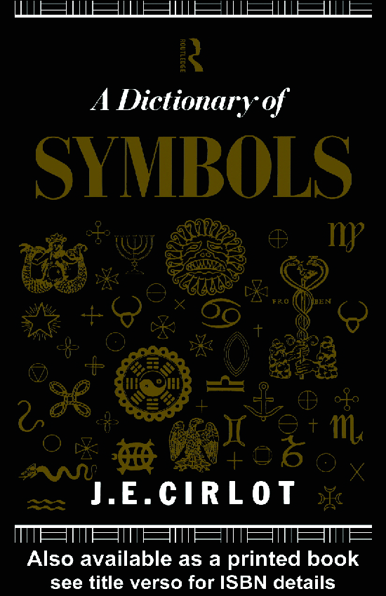 J. E. Cirlot Dictionary of Symbols pdf