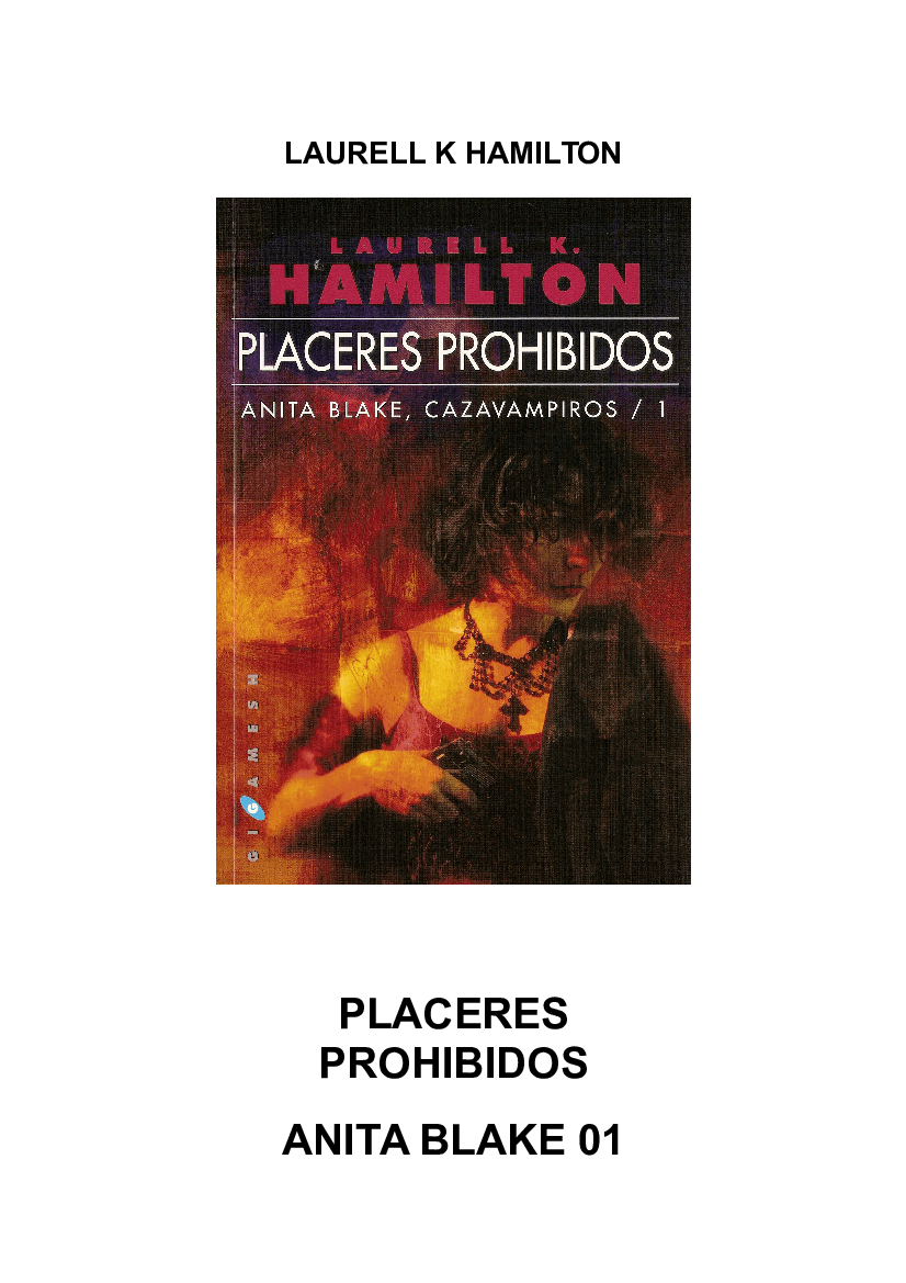 Laurell K. Hamilton Anita Blake Placeres prohibidos pdf