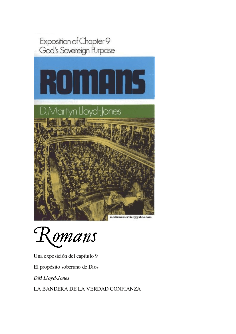 Martyn Lloyd Jones Romanos 9 pdf