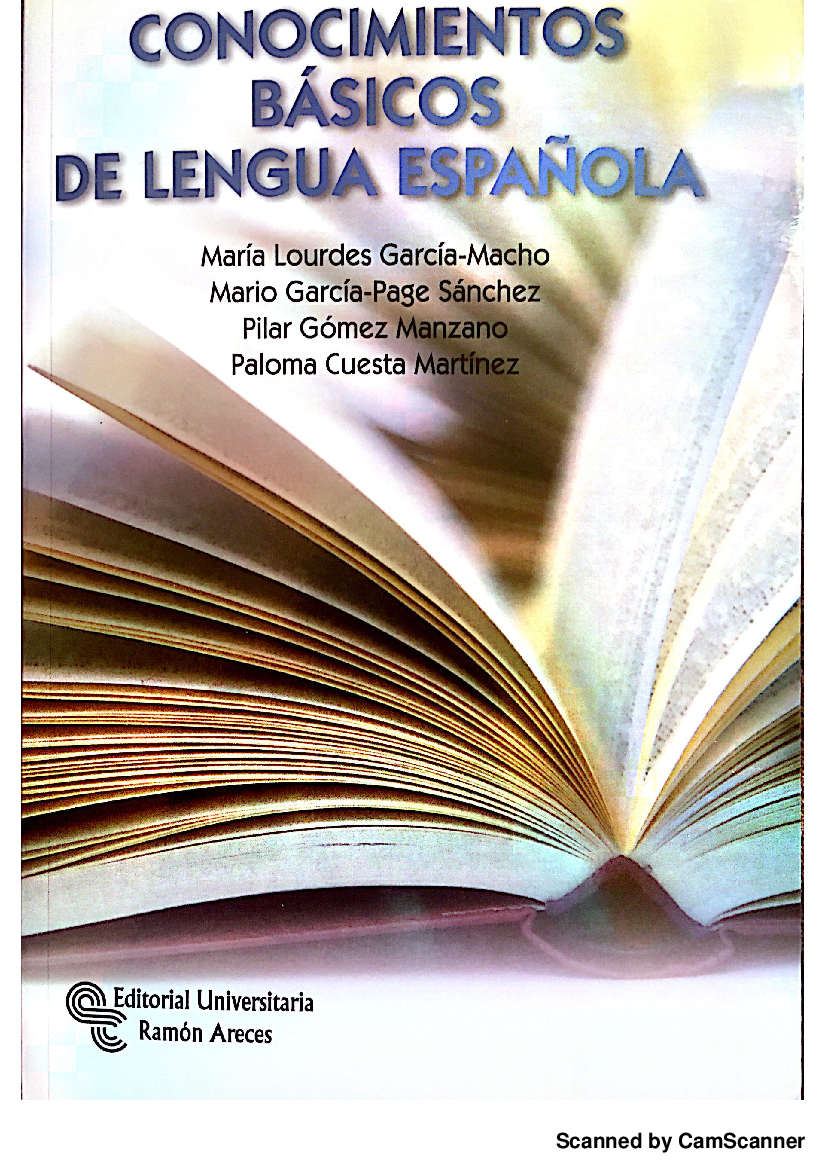 CONOCIMIENTOS BÁSICOS LENGUA ESPAÑOLA pdf