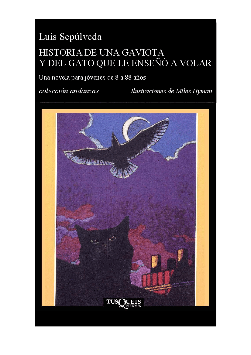 Historia de una gaviota y del gato que le enseñó a volar