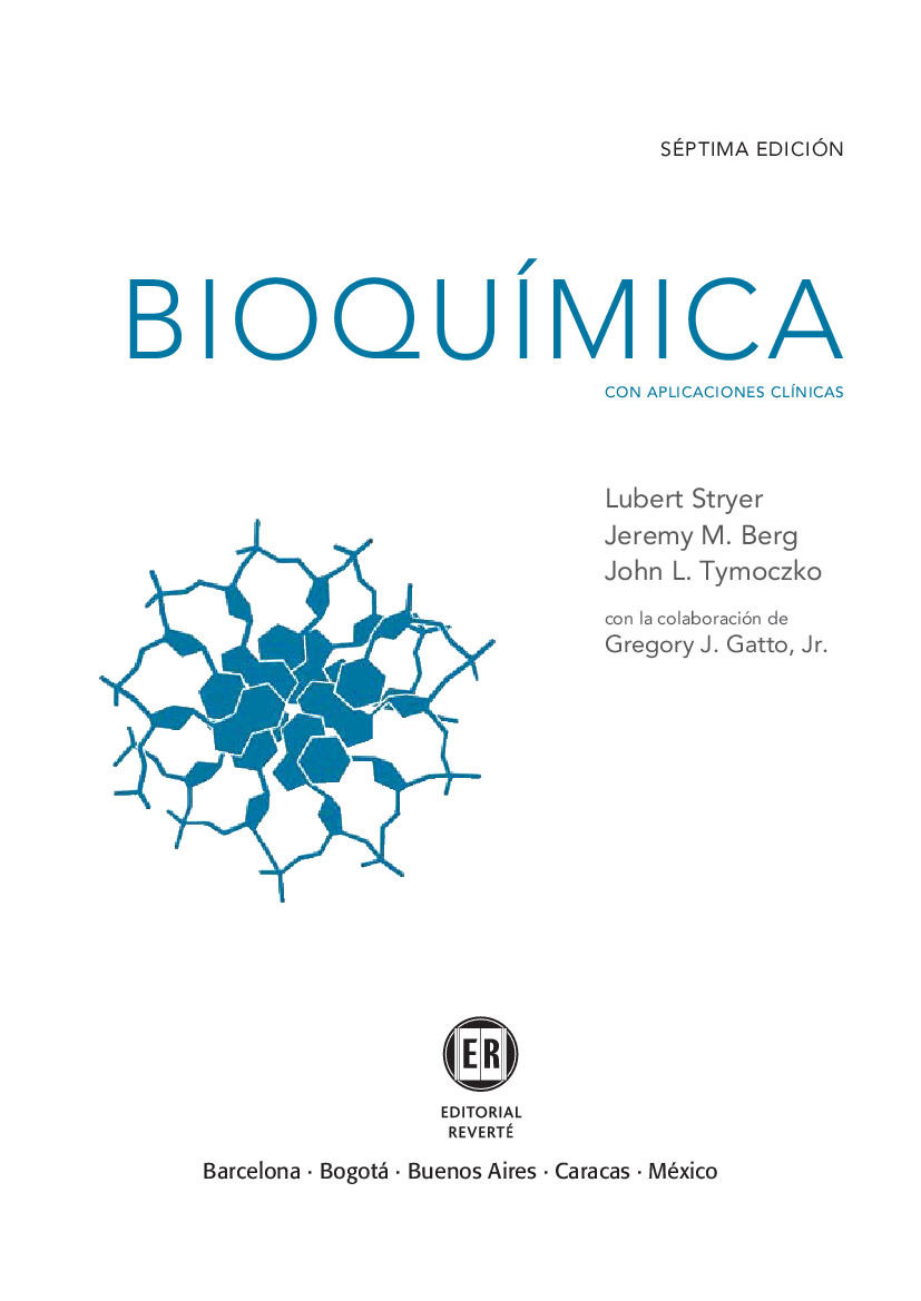 Bioquímica con aplicaciones clínicas por Stryer pdf