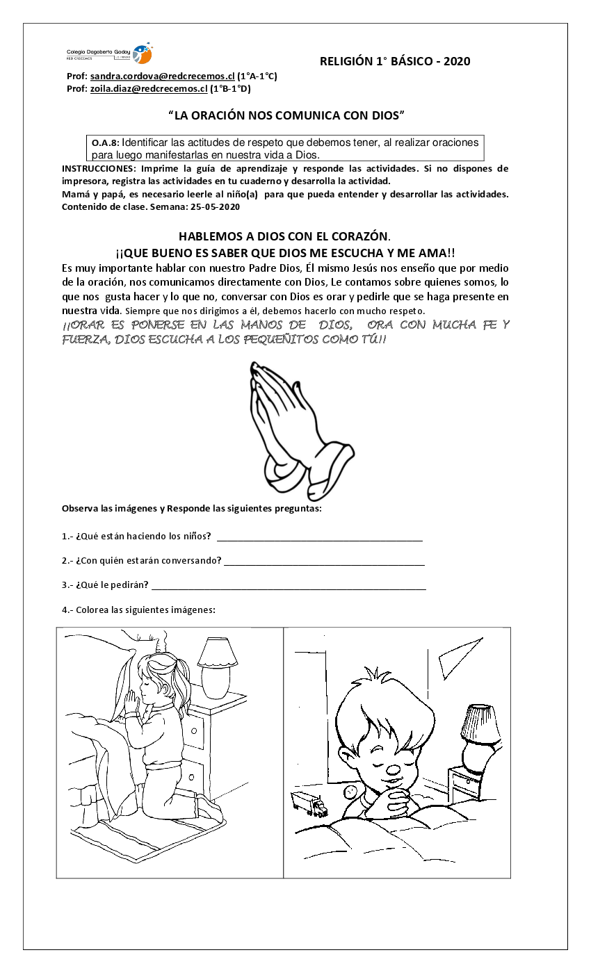 1 Religion La Oracion Pdf Docer Com Ar