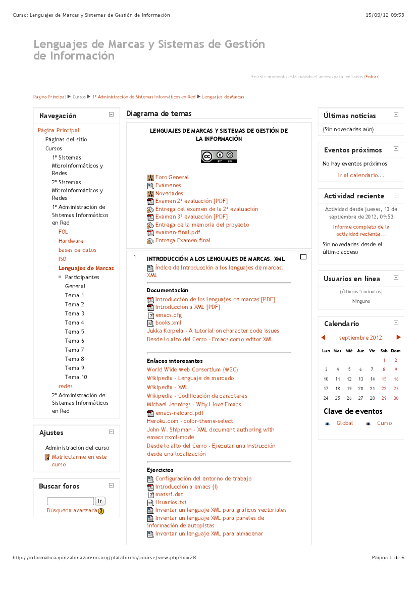 01 01 Curso_ Lenguajes de Marcas y Sistemas de Gestión de Información