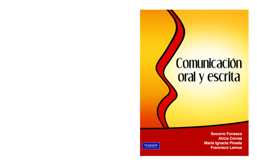 Libro. Fonseca, Correa, Pineda y Lemus (2011). Comunicacionoral y
