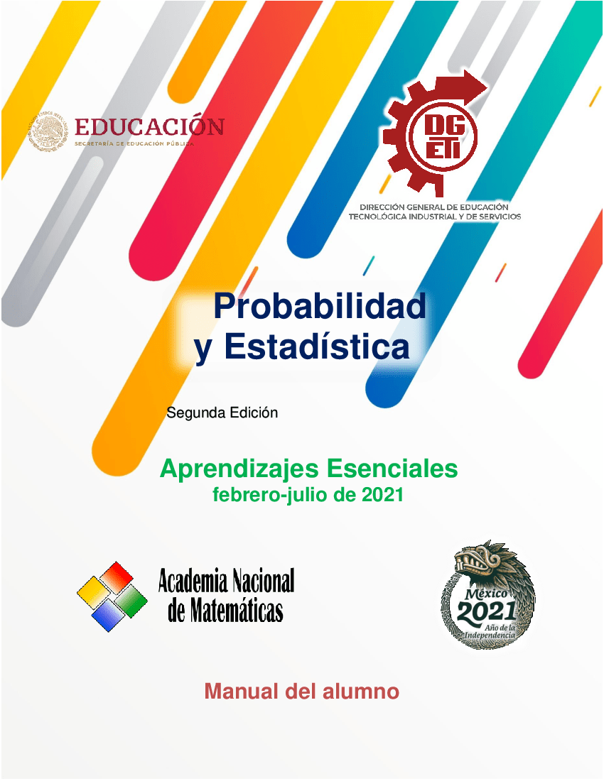 Probabilidad y Estadistica 2021 pdf