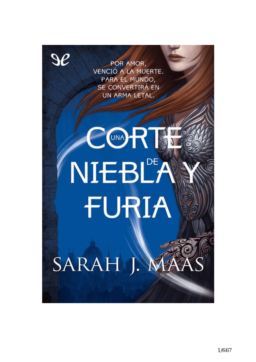 Una corte de niebla y furiaSarah J Maas pdf