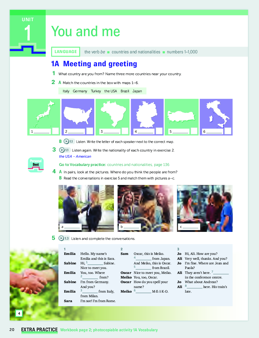 PERSONAL BEST A2 TB UNIT1 pdf
