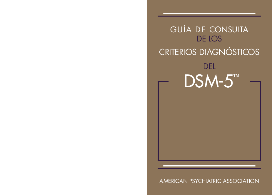 Guia de Consulta de los Criterios Diagnosticos del DSM5 pdf