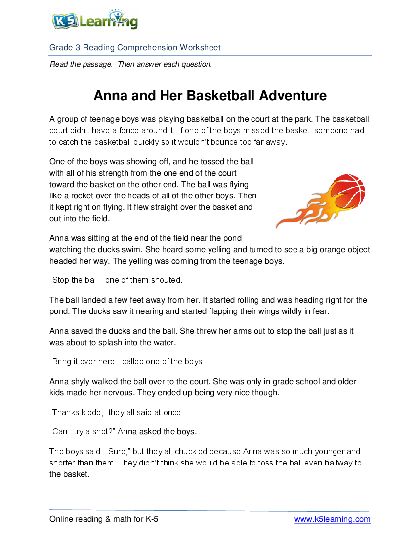 Anna And Her Basketball Adventure - Pdf Docer.com.ar