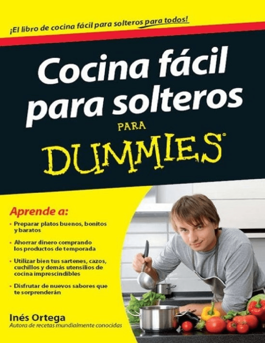 Cocina facil para Dummies – Ines Ortega – PDF • Descargar.