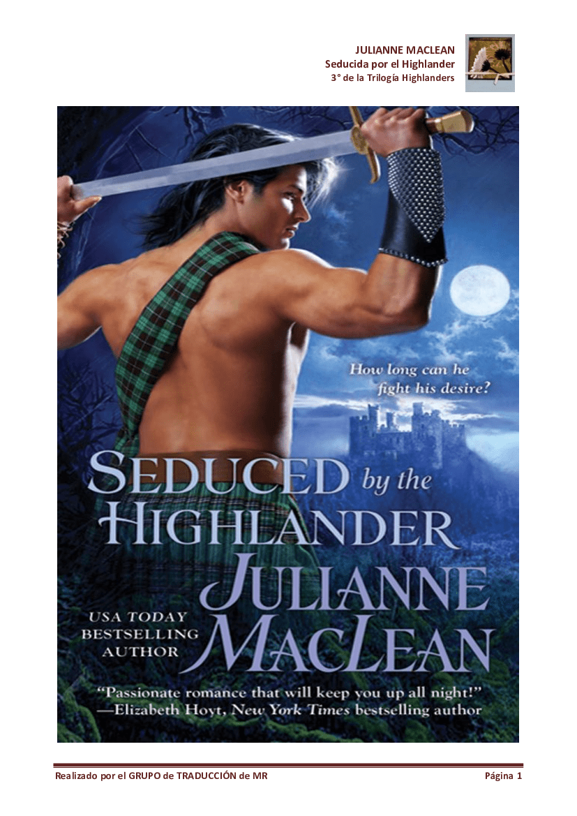 Julianne MacLean Trilogía Highlanders 04 SEDUCIDA POR EL HIGHLANDER