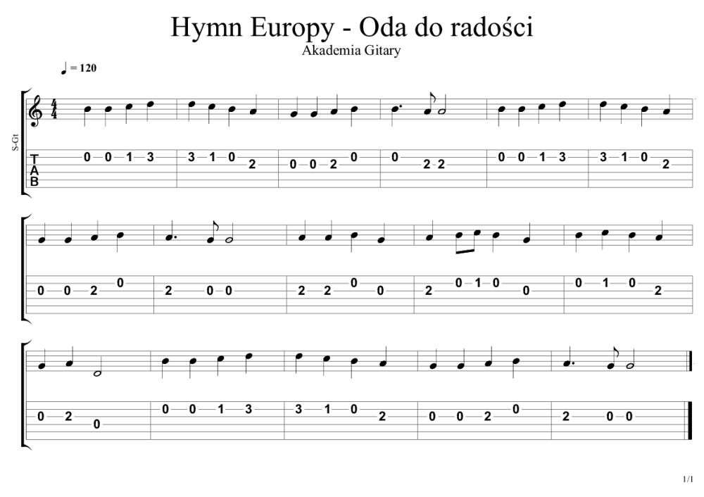 Hymn Europy Oda do radości Pobierz pdf z Docer.pl