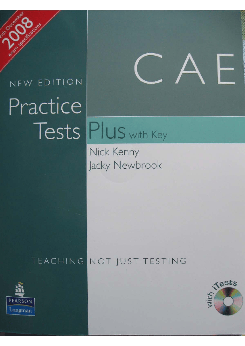 CAE New Edition Practice Tests Plus (Book with key) Pobierz pdf z Docer.pl