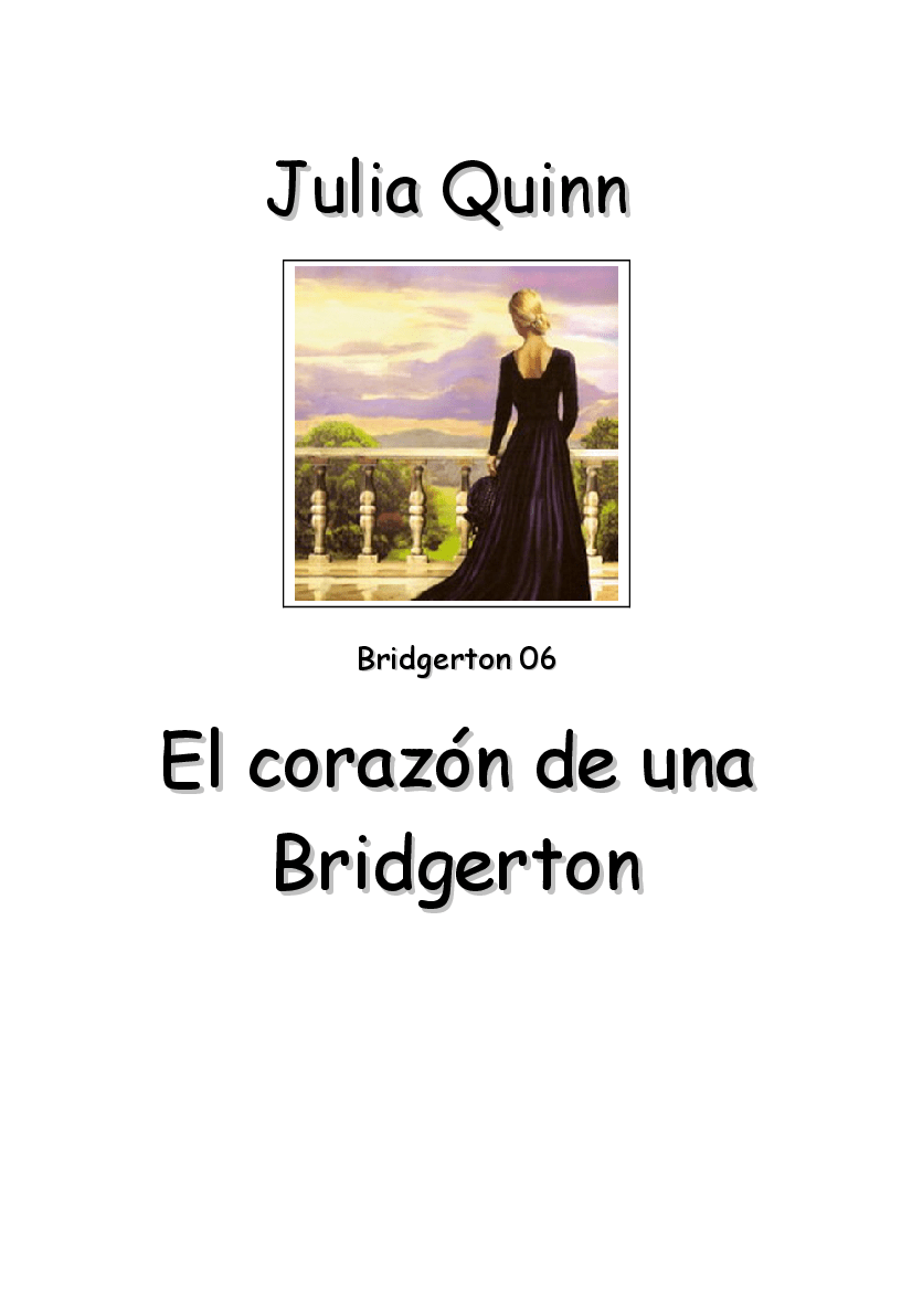 Serie Los Bridgerton 6 El corazón de una Bridgerton Pobierz pdf z