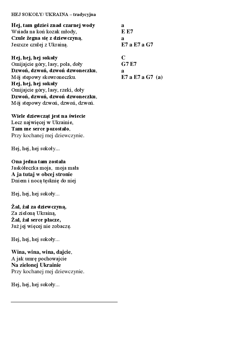 Hej Sokoly Tekst Po Ukrainsku Margaret Wiegel